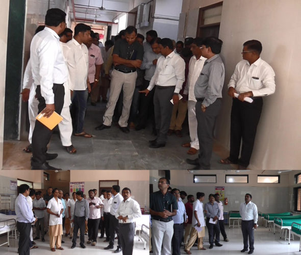 [:en]Construction work of Panvel Hospital in Raigad district has been completed and the work has been inspected.[:hi]रायगड जिल्ह्यातील पनवेल रुग्णालयाच्या इमारतीचे काम पूर्णत्वास आले असून, या कामाची पाहणी करण्यात आली.[:] 1